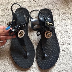 Juicy Couture Black Sandals